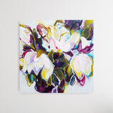 Fleuris La Ou il Faut Pas - Original Oil & Acrylic Painting