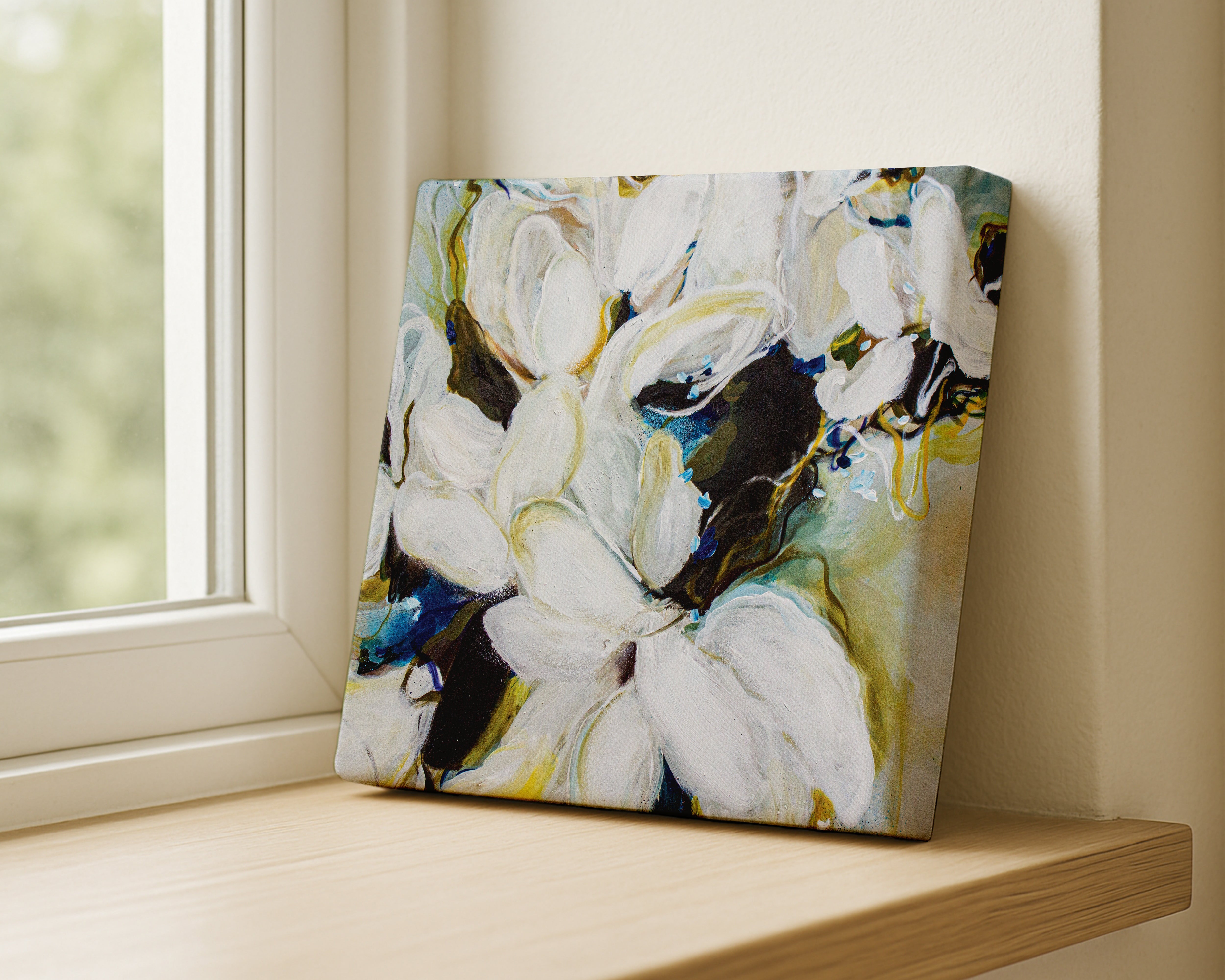 High quality cannabis, print of original artwork of Mona Atelier