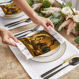 Lover's Dinner -  Persian Style Cloth napkin set of 4